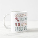 Search for 50th anniversary mugs Hearts
