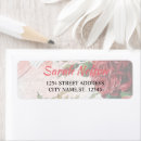 Search for red glitter return address labels Flowers