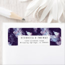 Search for brush stroke return address labels Blue