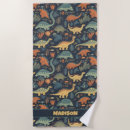 Search for dinosaur beach towels Pattern
