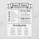 Search for funny wedding programs Ceremony