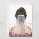 Search for bridal veil invitations Modern