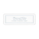 Search for modern return address labels Elegant