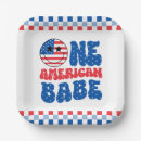 Search for 4th of july paper plates Red white and blue