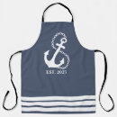 Search for nautical aprons Welcome aboard