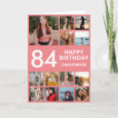 Search for 84th birthday cards Eighty fourth birthday