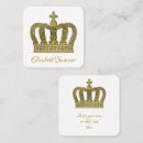 Search for crown business cards Gold