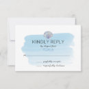 Search for beach shells rsvp cards Sea