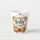 Search for woodland baby shower mugs Rustic