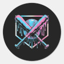 Search for baseball family stickers Batting cage