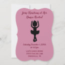 Search for ballerina silhouette invitations Purple