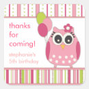 Search for girly owl stickers Pink