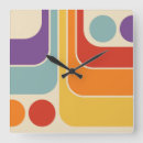 Search for 70s clocks Stripes
