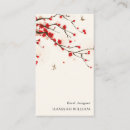 Search for cherry blossoms business cards Flowers