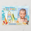 Search for surfer birthday invitations Surfing