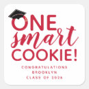 Search for one smart cookie stickers Typography