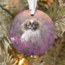 Search for pekingese christmas tree decorations Cute