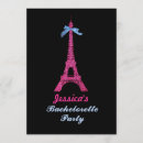 Search for paris hens party invitations Girly