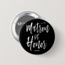 Search for matron of honour badges Black