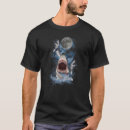 Search for howl at the moon tshirts White