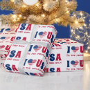 Search for made in the usa wrapping paper Flag