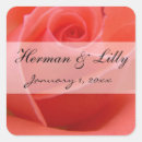 Search for white rose wedding stickers Bride