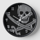 Search for pirate clocks Skull