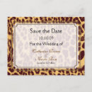 Search for leopard print save the dates Animal