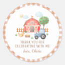 Search for farm animals birthday stickers Chicken
