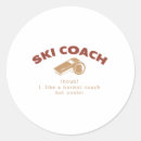 Search for skiing humor stickers Alpine