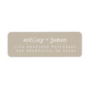 Search for save the date return address labels Engagement