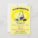 Search for brooms invitations For kids