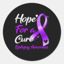 Search for epilepsy ribbon stickers Hope