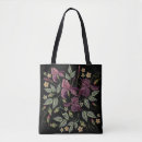 Search for embroidered tote bags Botanical