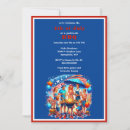 Search for family and friends day invitations Red white blue