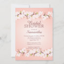Search for cherry bridal shower invitations Flowers