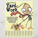 Search for yard work flyers Gardening