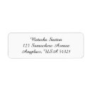 Search for plain return address labels White