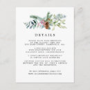 Search for holly leaf invitations Rustic