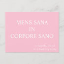 Search for fitness postcards Pink