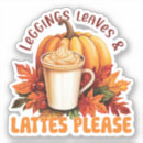 Search for sweater weather stickers Pumpkin spice latte