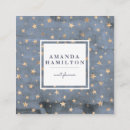 Search for star design business cards Gold
