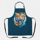 Search for tiger face aprons Big cats