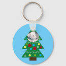 Search for white christmas tree key rings Festive