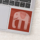 Search for red elephant stickers Animals