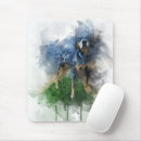 Search for green leopard mousepads Watercolor