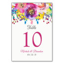 Search for gold floral table cards Watercolor