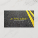 Search for asphalt business cards Manager