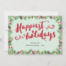 Search for script typography christmas cards Non photo