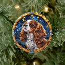 Search for cavalier king charles christmas tree decorations Puppies